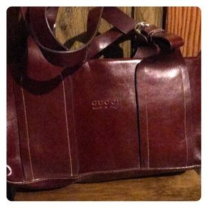 Gucci red hand bag